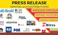 write and distribute press release to top australia media outlets