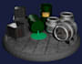 create 3d props and environments