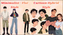 create professional anime character designs in any style chibi, shonen, shojo