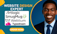 design your website using pixieset artlogic typedream smugmug