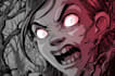 draw fantasy horror comic in cartoon style