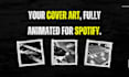 animate your cover art into a spotify canvas loop