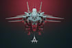 create outstanding futuristic cyberpunk style or mecha logo
