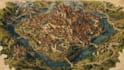 illustrate medieval fantasy and sci fi maps