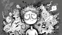 draw doodle art name or merch design