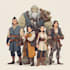 draw your dnd party