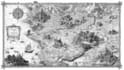 map illustration hand drawn map fantasy