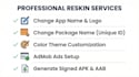 be your flutter developer to reskin android ios app