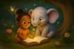 create 3d style childrens book illustrations