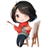 create custom art in chibi style