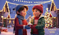 create festive holiday christmas design illustration