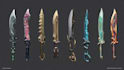 high quality weapon concept art for gaming and more