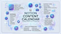 design a custom notion content calendar and social media planner