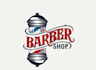 design barber and barber shop logo