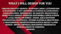 create proffesional grafic designer with amazing ideas