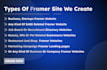 create a responsive framer website for business, startups and saas companys