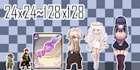 custom pixel art characters, sprites and avatars