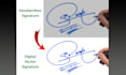 clean and remove background from your blurry signature