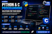 solve python c programming assigments and debug your code