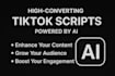 write viral tiktok scripts using ai