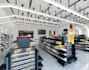 commercial space interior design, render restaurant store, warehouse space plan