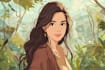 illustrate unique disney portrait painting