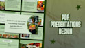 design professional, modern and creative PDF presentations