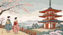 anime japanese old style design