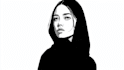 draw simple black and white illustration