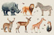 draw pet portrait and any wild animals
