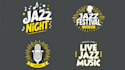 design high quality jazz music logo