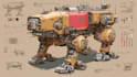 high quality robot, mecha concepts