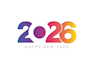 design greeting symbol new years logo
