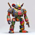 create custom mecha robot art