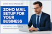 setup zoho mail professionally for your business email