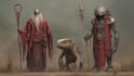 draw fantasy, sci fi and creature character concept art