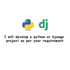 develop advanced django apps, apis, and dashboards
