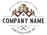 design modern construction logo