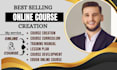 create online course creation course content course curriculum training course