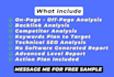 provide SEO audit services for website with competitor analysis report