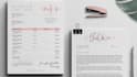 design editable invoice template letterhead fillable pdf form brand stationary