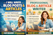 write engaging articles on wellness and psychology