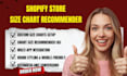 setup shopify size guide kiwi csc jotly tablepress smart size chart recommender
