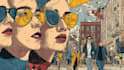 create a unique street pop art illustration