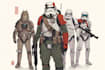 create star wars and sci fi illustration