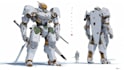 high quality robot, mecha concepts