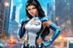 draw illustration caricature superhero from your potrait