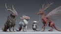 draw fantasy creatures and custom monster illustration