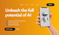 develop ai website,ai chatbot, saas app, ai web application, ai mobile app