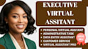 executive virtual assistant personal virtual assistant administrative VA